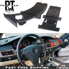 Pair Cup Holder Driver Passenger For 2004-2010 Bmw 5-series E60 E61 M5 530i 528i