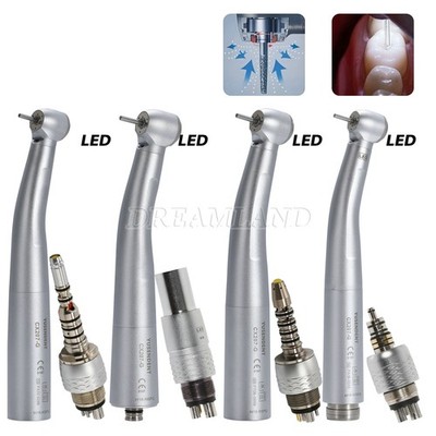 COXO Dental High Speed Fiber Optic Handpiece 6 Holes LED Coupler fit KAV NSK