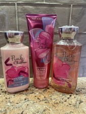 Bath  Body Works Pink Chiffon Set