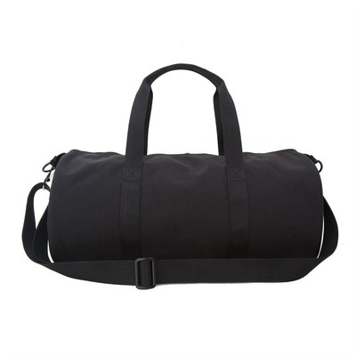 Manhattan Portage Chelsea Drum Bag Duffel, Black, 18'' x 8'' x 8'' New NWT