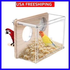 Parakeet Nesting Box for Cage, High-Transparent PET Parakeet Nest, Versatile ...