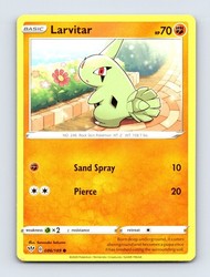 Larvitar 086/189 Common Darkness Ablaze Pokemon