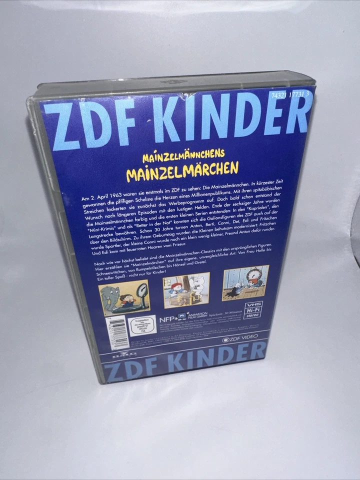Mainzelmännchens Mainzelmärchen (VHS-Kassette, 1993) ZDF Kinder BMG Video - Bild 2 von 4