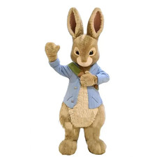 Halloween Cute Rabbit Mascot Costume Halloween Cartoon Character Outfit Suit