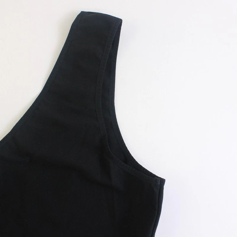 Camiseta sin mangas Jockey XL negra con cuello en V Foto 3 de 4