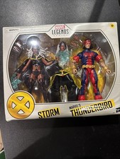 New Marvel X Legends 2-action figure set  Storm & Marvel Thunderbird Damage Box