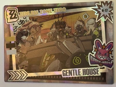GENTLE HOUSE N N-17 Premium Event Zenless Zone Zero ZZZ Anime Card