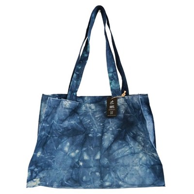 Praktische Tasche - Deep Sea Blue Stonewash Effekt