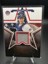 2025 Panini Stars & Stripes USA Brady Murrietta Game-Worn Patch Black Gold Auto