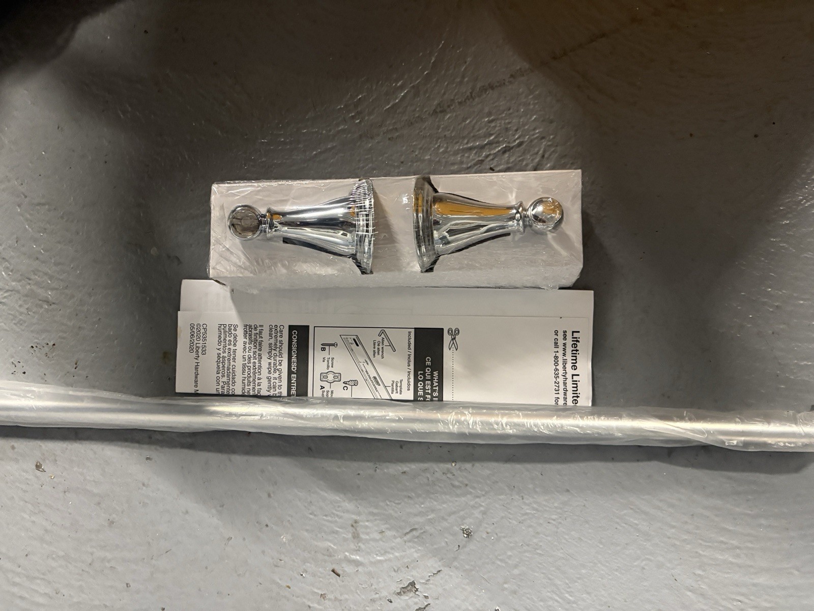 Bar Chrome Finish