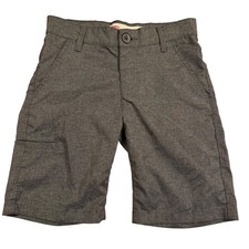 Levis 511 Slim Kids Shorts Charcoal Gray Heather Utility Pocket Size 12 Reg