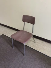 Vintage Virco 3000 Series Burgundy Classroom Chairs – Model 3000-10