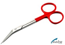Angled Scissors Micro-Notched Thread Nail Stainless Steel 12 Cm