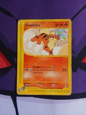 Growlithe 51/147 Aquapolis Pokemon Card WOTC 