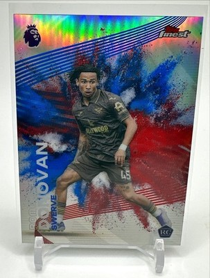 2026 Topps Finest Premier League Romelle Donovan Swerve Fusion Variation