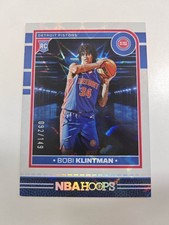 2025 Panini Hoops Bobi Klintman RC Star Refractor 092/149 Pistons