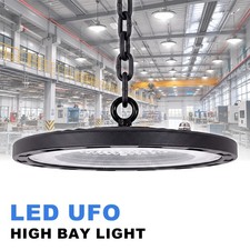 500W LED High Bay Light Industrial Factory Warehouse Shop Commercial w/US Plug