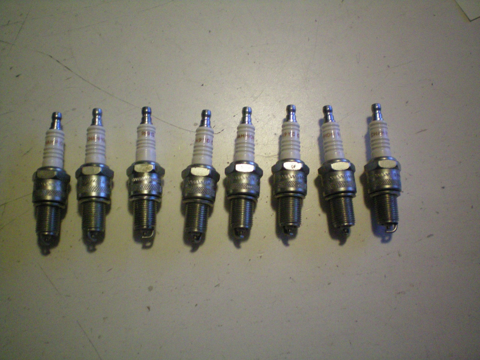 CHAMPION QUANTITY EIGHT OF #RN9YC / #415  SPARK PLUGS , FREE SHIPPING