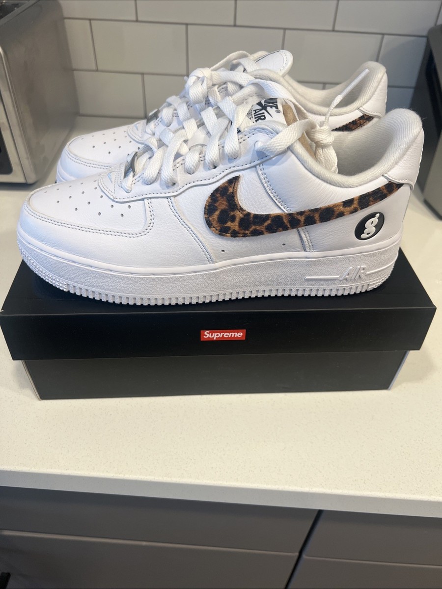 Size 4.5 - Nike Supreme x GOODENOUGH x Air Force 1 Low White