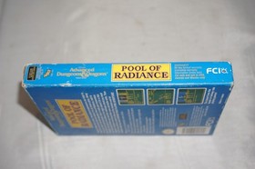 Advanced Dungeons & Dragons Pool of Radiance (Nintendo NES) Complete in Box CIB