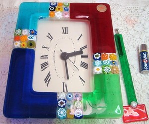 Murano Glass Clock | eBay