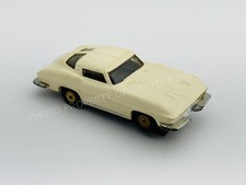 Aurora Thunderjet Tjet '63 CORVETTE - White HO Slot Car 1356