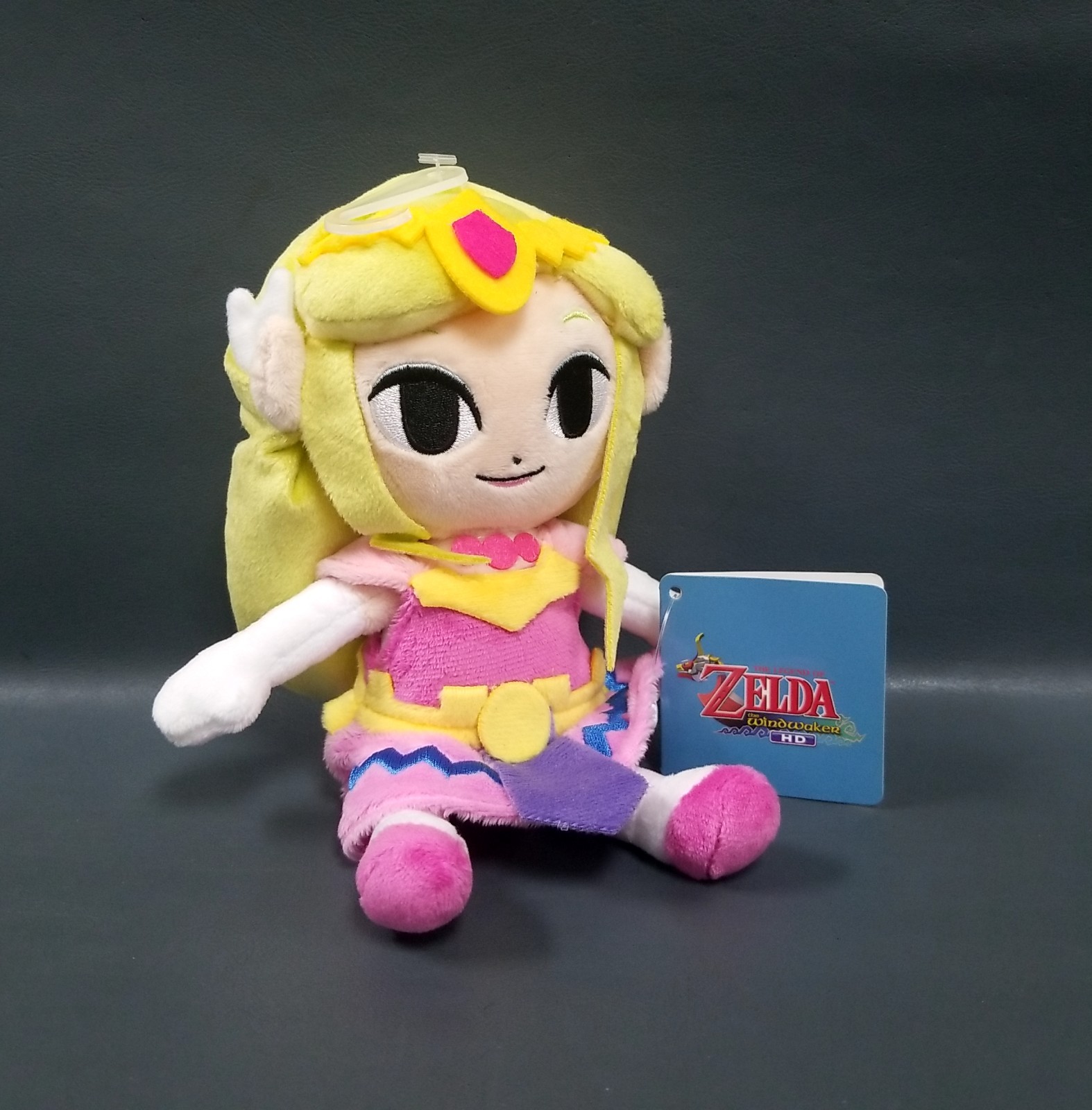 Official Licensed Princess Zelda 8" Plush Toy Legend of Zelda: Windwaker NWT