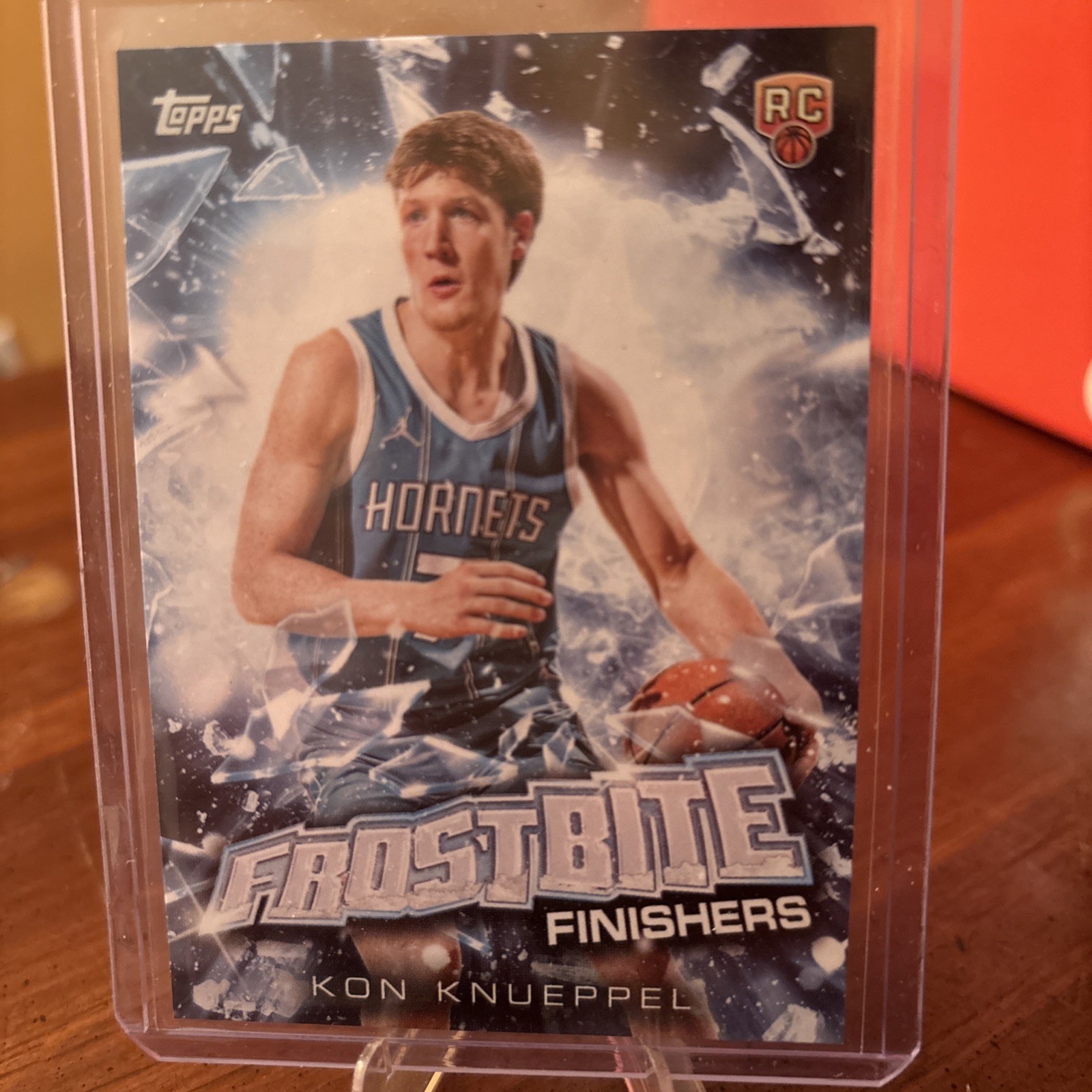 2025 Topps Holiday NBA Mega Kon Knueppel RC Frostbite Finishers Case Hit #FF-KK