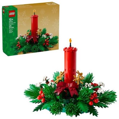 LEGO Christmas Table Decoration Building Toy Set 40743 New Sealed Damaged Box