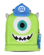 Disney Monsters Inc Lunch Box Mike Wazowski Fuzzy 3D Ears and Hat Lunch Bag 9