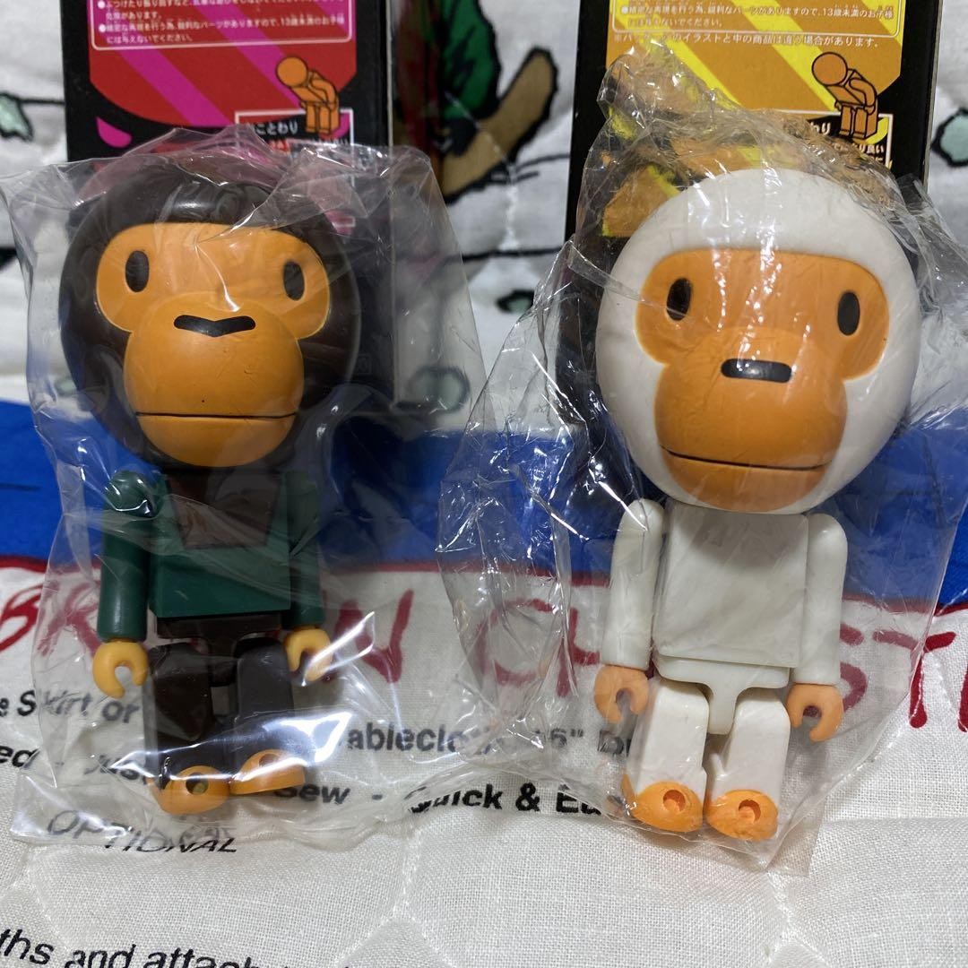 A BATHING APE Kubrick Figure 4-piece Set Baby Milo Store with Box