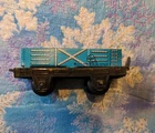 Vintage 1966 3.5" Louis Marx Co Trestle Tin Train Open Car