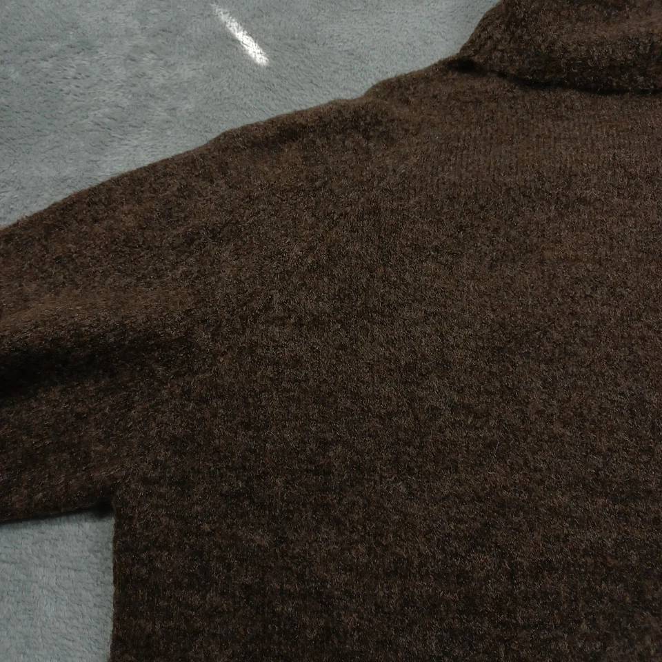 John Jenn Sweater Womens Small Brown Turtleneck Pullover Anthropologie - Image 2 of 4