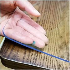 Clear PVC Table Protector 42x72 Inch, 1.5mm Thick