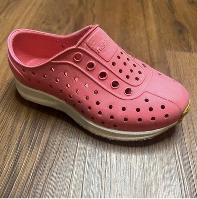 Native Size C8 Pink Robbie Sugarlite Waterproof Rubber Shoe