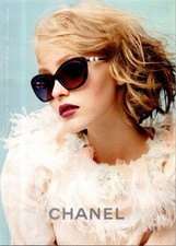 2015 • CHANEL • Print Ad • Fashion Sunglasses Clothing dress • iA.44