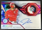 2026 Topps Tribute James Wood Auto Autograph Patches Pink #/10 Nationals