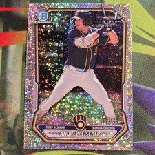 2026 Bowman Chrome Andrew Fischer BCP-4 Chrome Prospects Speckle Refractor /299