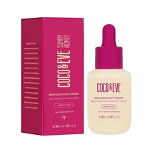 Coco  Eve Sunny Honey Bronzing Face Tanning Drops Medium Glow for Natural Sel