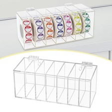 Sticker Dispenser Rack Sturdy Label Roll Holder for Home Office Retail Store