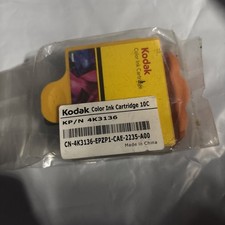 Genuine Kodak Inkjet Printer 10C Color Ink Cartridge   New Sealed