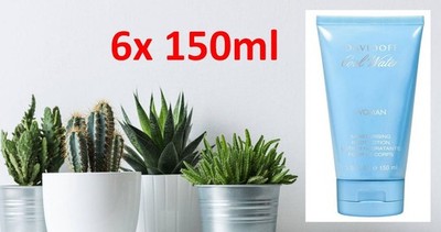 6x 150ml Davidoff Cool Water Woman Women Duschgel Showergel Set