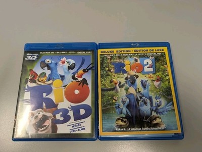 Rio And Rio 2 Blu-ray & Blu-ray 3D & DVD Deluxe Edition