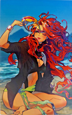 Marvel Swimsuit Special: Friends, Foes & Rivals #1 Rose Besch SDCC LTD 1000 NM