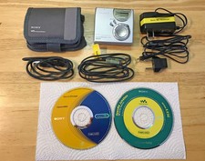 SONY NET MD WALKMAN MZ-N510 TYPE-S MINIDISC PLAYER/RECORDER W/ EXTRAS