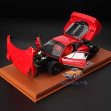 Kyosho x BBR 1:18 Ferrari F40 Red & Black Diecast Car Model Fully Open BBRKS010