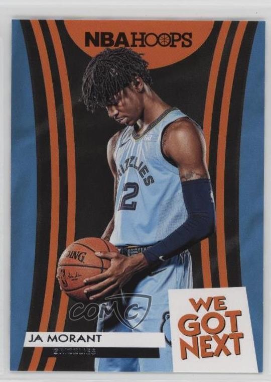 2019-20 Panini NBA Hoops We Got Next Ja Morant #19 Rookie RC 4f5