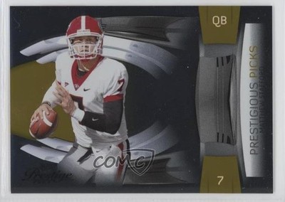 2009 Playoff Prestige Prestigious Picks Gold /100 Matthew Stafford Rookie RC 1j2
