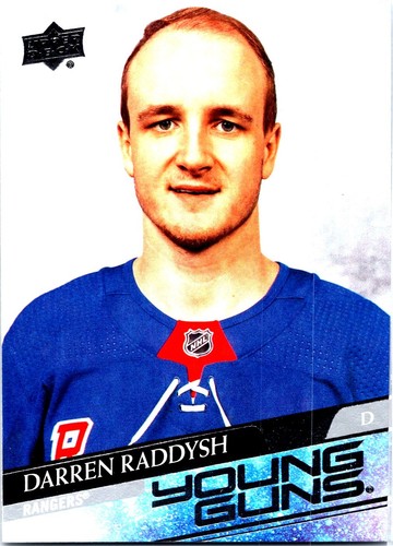 2020-21 Upper Deck Young Guns Darren Raddysh #483 rookie card