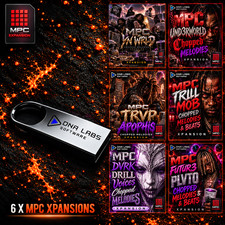 New MPC Expansion Bundle USB Trap Melodies Chops 6 Xpansions